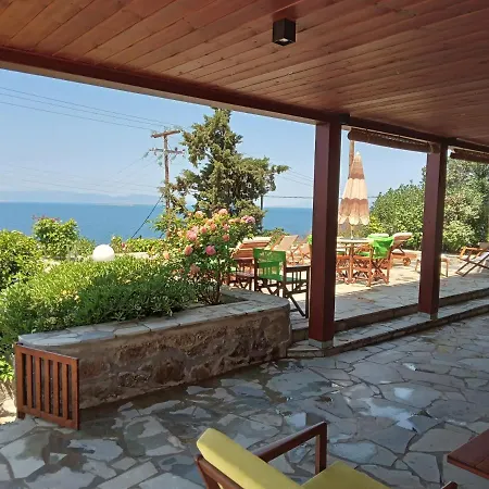 Vila Fantastic House With A Wonderful View Of The Sea Kapotidhes Exteriér fotografie